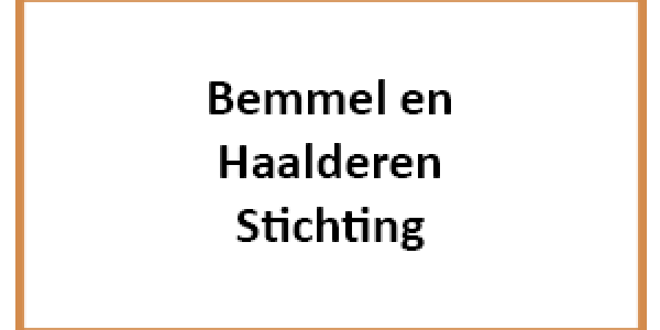 Bemmel & Haaldering stichting logo